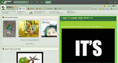 Desktop Screenshot of netaro.deviantart.com