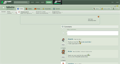 Desktop Screenshot of bybunny.deviantart.com