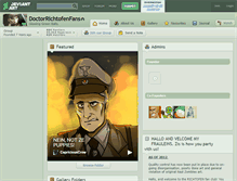 Tablet Screenshot of doctorrichtofenfans.deviantart.com