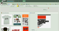 Desktop Screenshot of fachmy.deviantart.com