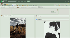 Desktop Screenshot of bioc.deviantart.com