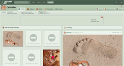 Desktop Screenshot of cariwebo.deviantart.com