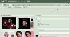 Desktop Screenshot of jluiz.deviantart.com