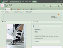 Tablet Screenshot of biene-stock.deviantart.com