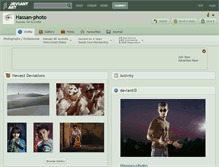 Tablet Screenshot of hassan-photo.deviantart.com