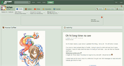 Desktop Screenshot of bchan.deviantart.com