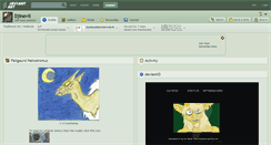 Desktop Screenshot of djinevil.deviantart.com