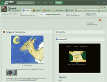 Tablet Screenshot of djinevil.deviantart.com