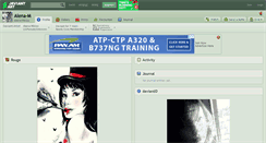 Desktop Screenshot of alena-m.deviantart.com