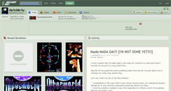 Desktop Screenshot of darkside-ky.deviantart.com