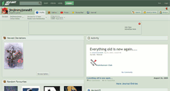 Desktop Screenshot of jimjimmyjones85.deviantart.com