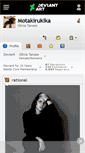 Mobile Screenshot of motakirukika.deviantart.com