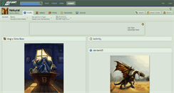 Desktop Screenshot of nekurai.deviantart.com