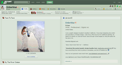 Desktop Screenshot of emberblue.deviantart.com