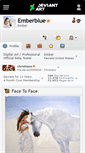 Mobile Screenshot of emberblue.deviantart.com