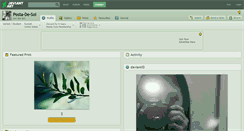 Desktop Screenshot of posta-de-sol.deviantart.com
