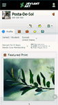 Mobile Screenshot of posta-de-sol.deviantart.com