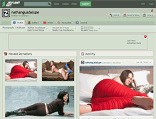 Tablet Screenshot of nathanguadalupe.deviantart.com