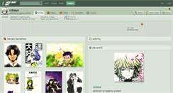 Desktop Screenshot of cobaya.deviantart.com