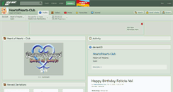 Desktop Screenshot of heartofhearts-club.deviantart.com
