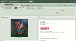 Desktop Screenshot of gingawolffan11.deviantart.com