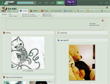 Tablet Screenshot of luv-kiei.deviantart.com