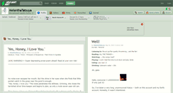 Desktop Screenshot of melanthatatsuya.deviantart.com