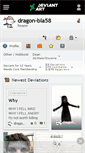 Mobile Screenshot of dragon-bla58.deviantart.com