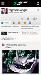Mobile Screenshot of flightless-angel.deviantart.com