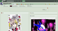 Desktop Screenshot of dragonlatiosxaeon.deviantart.com