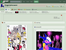 Tablet Screenshot of dragonlatiosxaeon.deviantart.com