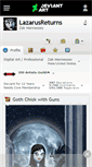 Mobile Screenshot of lazarusreturns.deviantart.com