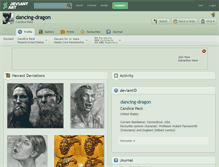 Tablet Screenshot of dancing-dragon.deviantart.com