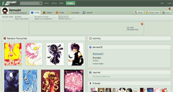 Desktop Screenshot of kemosiri.deviantart.com
