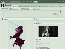 Tablet Screenshot of isk8er95.deviantart.com