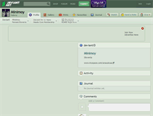 Tablet Screenshot of minimoy.deviantart.com