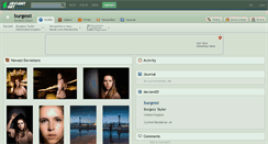 Desktop Screenshot of burgesst.deviantart.com