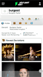 Mobile Screenshot of burgesst.deviantart.com