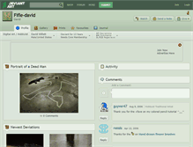 Tablet Screenshot of fifle-david.deviantart.com