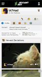 Mobile Screenshot of ia7mad.deviantart.com