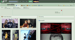 Desktop Screenshot of lonewolfkliq.deviantart.com