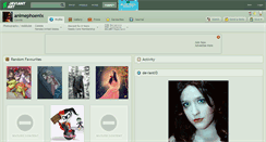 Desktop Screenshot of animephoenix.deviantart.com