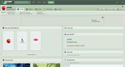 Desktop Screenshot of omac.deviantart.com