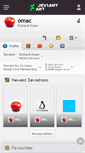 Mobile Screenshot of omac.deviantart.com