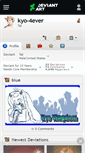 Mobile Screenshot of kyo-4ever.deviantart.com