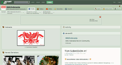 Desktop Screenshot of mmuindonesia.deviantart.com