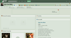 Desktop Screenshot of hrafn-the-black.deviantart.com