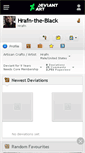 Mobile Screenshot of hrafn-the-black.deviantart.com