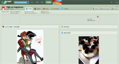 Desktop Screenshot of high-on-happiness.deviantart.com