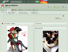 Tablet Screenshot of high-on-happiness.deviantart.com